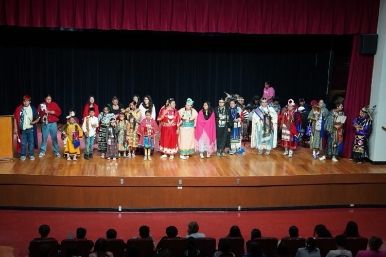 Native American dancers