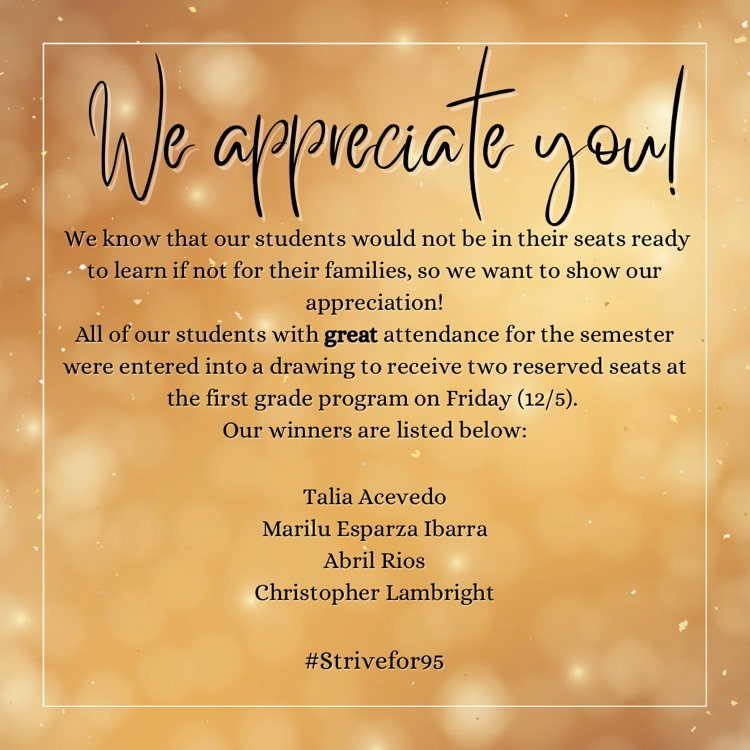 Appreciation on gold background 