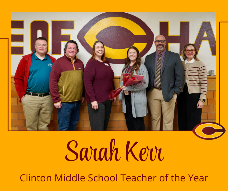 Sarah Kerr, CMS Teacher of the Year