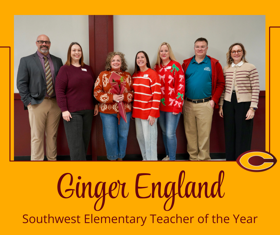 Ginger England, Southwest Teacher of the Year