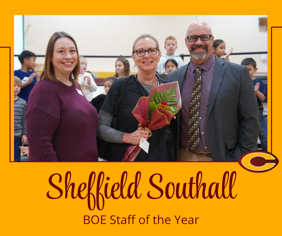 Sheffield Southall, BOE Staff of the Year