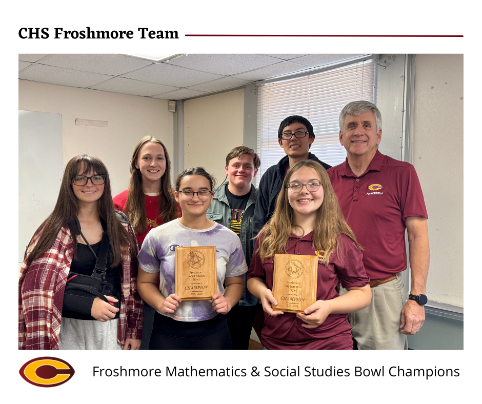 Froshmore Social Studies and Mathematics Championship Team