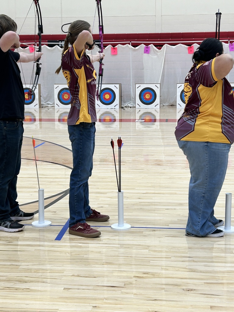 Archery students