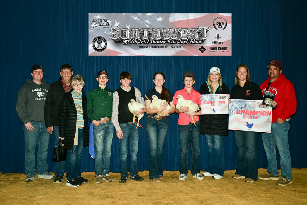 SW District Livestock Show broilers