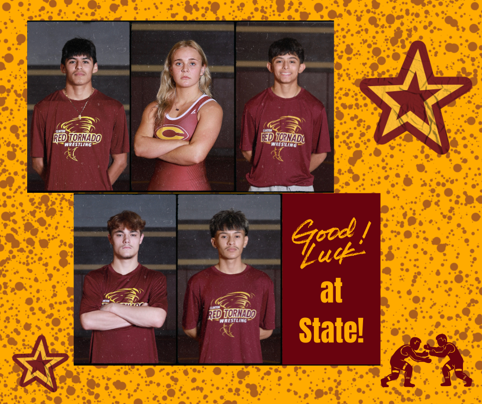 Good Luck at State Wrestlers