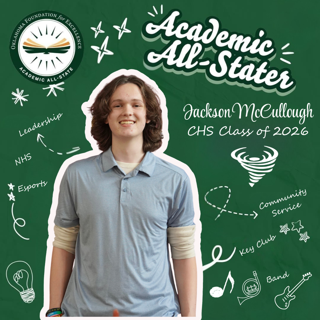 Academic All-State student Jackson McCullough