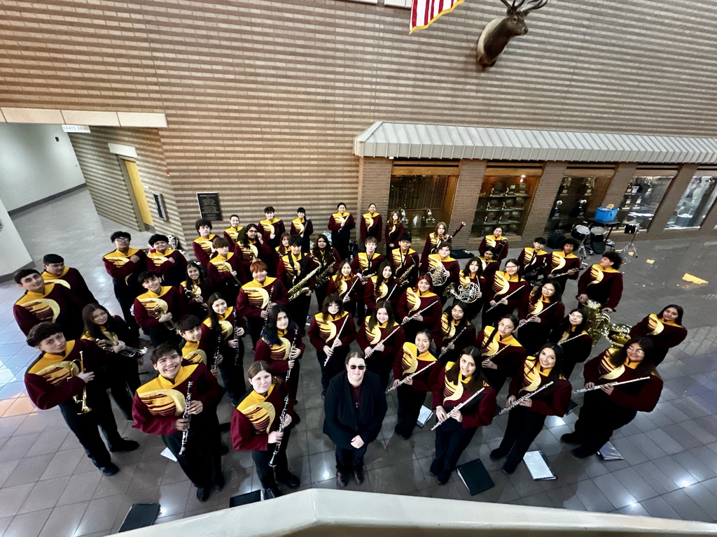 CHS Symphonic Band after performing