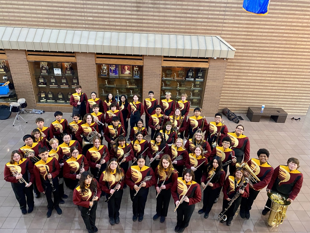 CHS Wind Ensemble after performing