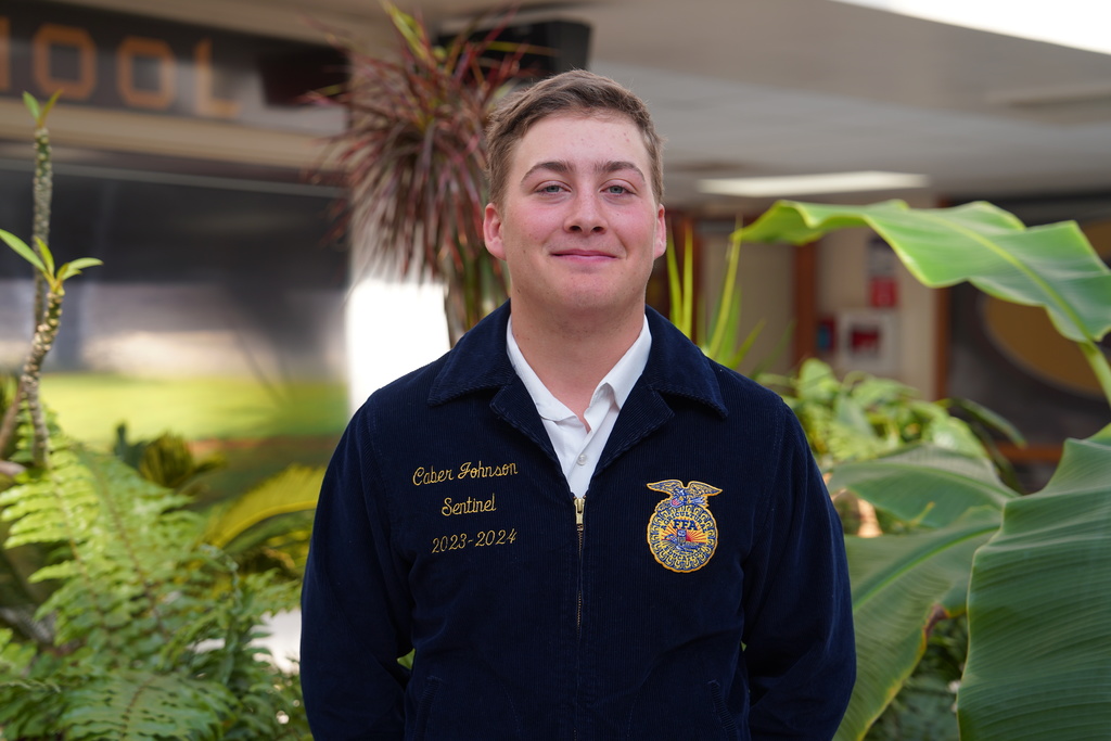 FFA State degree candidate smiling