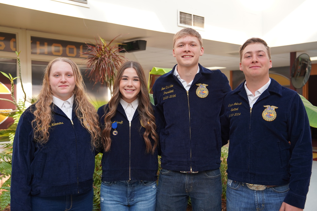 Clinton FFA State Degree receipients