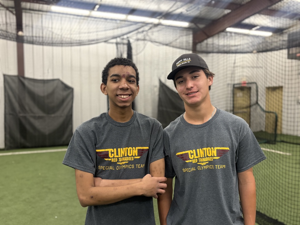 Students smiling after competition at bocce ball