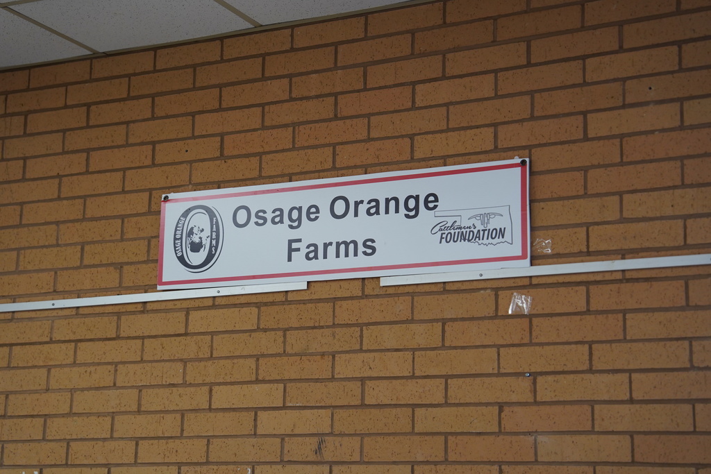 Osage Orange Farms sign