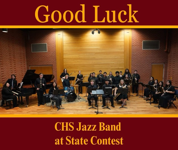 CHS Jazz Band on stage