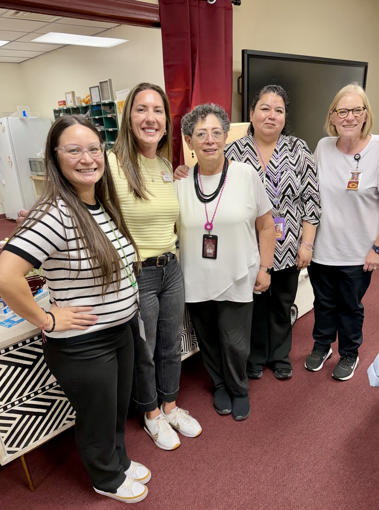 Teachers celebrating Principal Appreciation Week