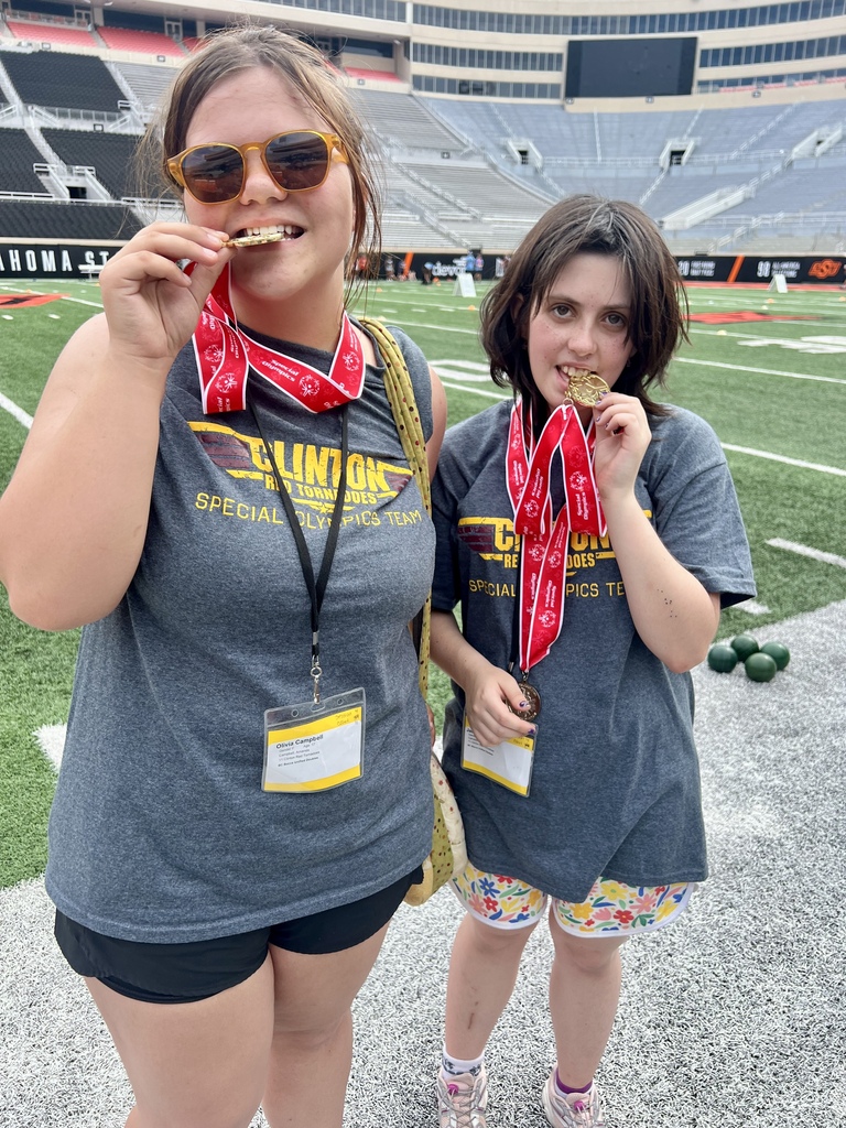 Gold Medal Winners at Special Olympics
