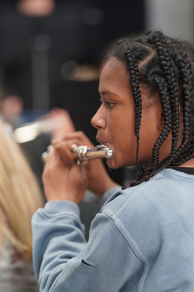 6th grade flute player