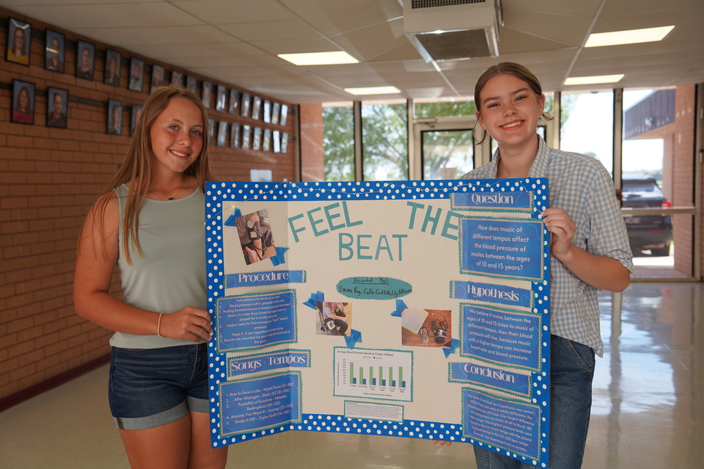 Feel the Beat Science Fair Project Winner