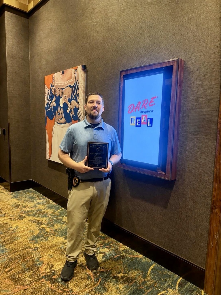 Officer Wilson, D.A.R.E. Officer of the Year