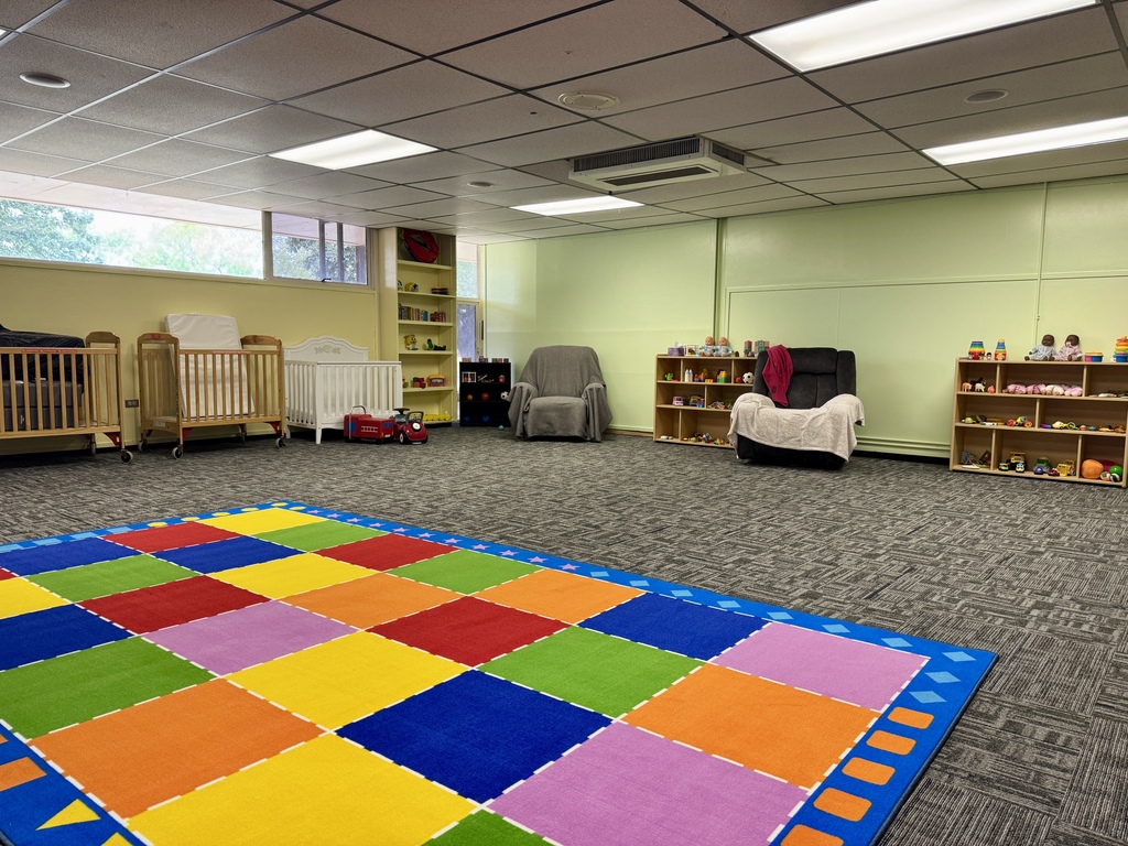 New carpet in daycare room