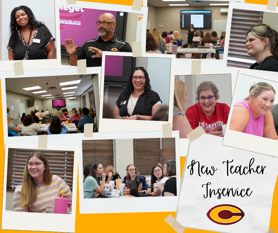 New teachers and staff