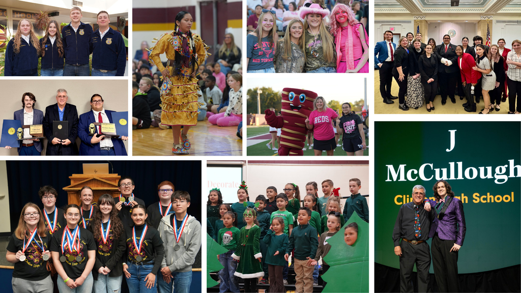 Students and staff from across the district