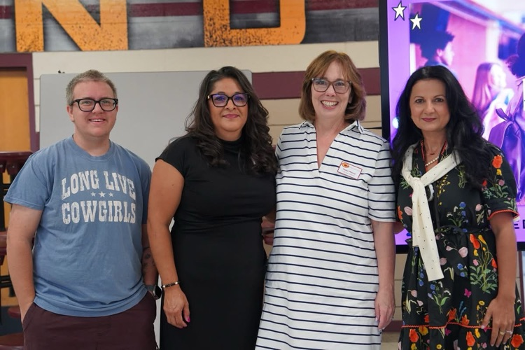 Valentina Gonzalez and CPS staff