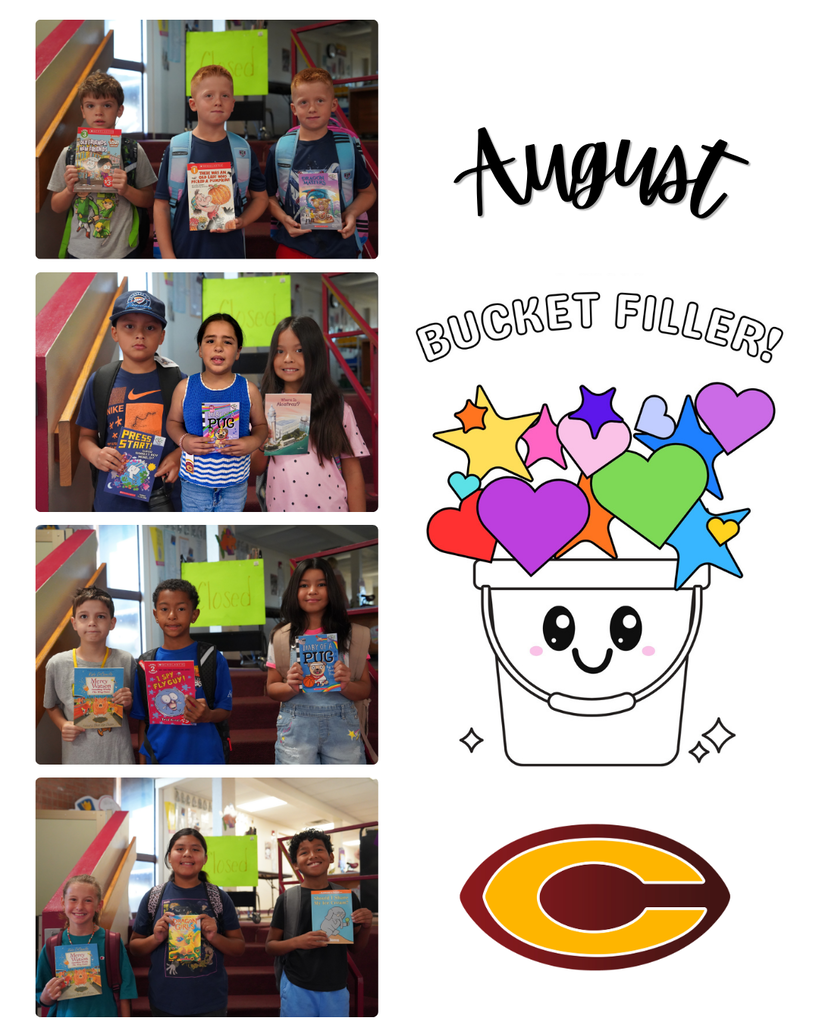 Southwest Elementary August Bucket Fillers