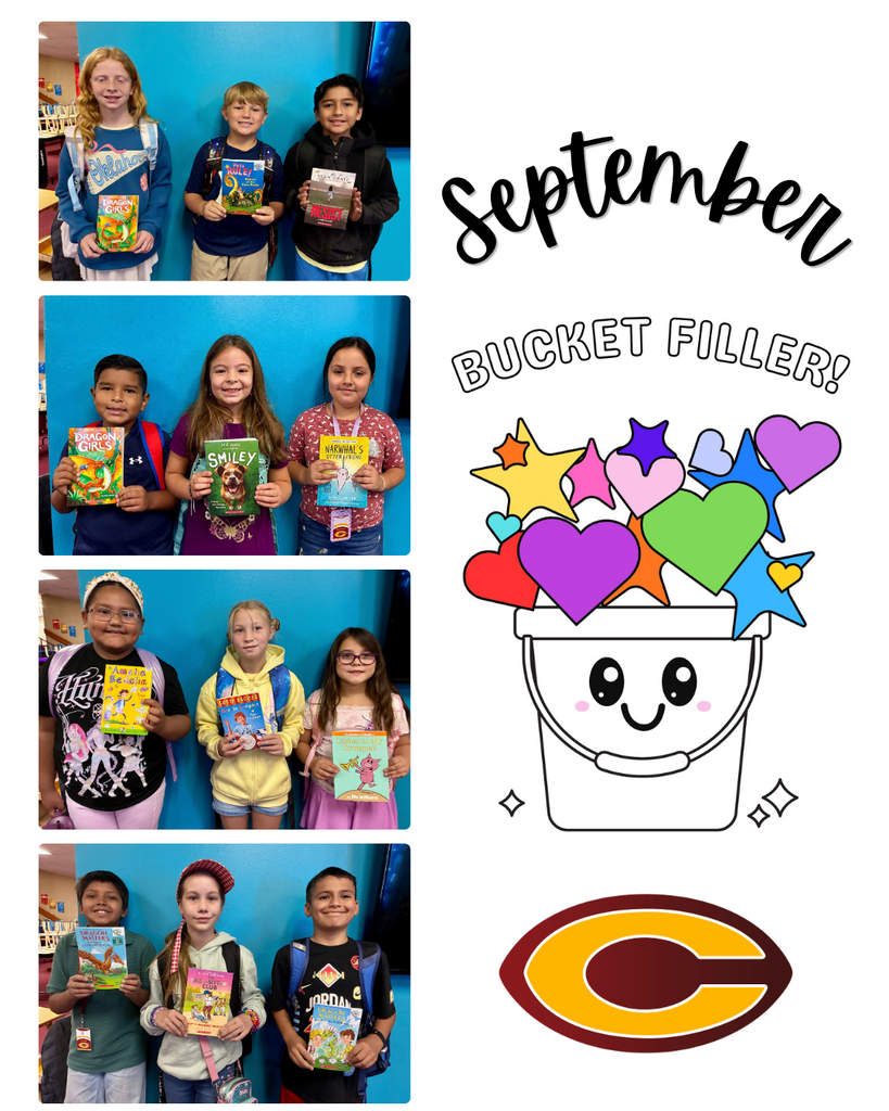 Southwest Elementary September Bucket Fillers
