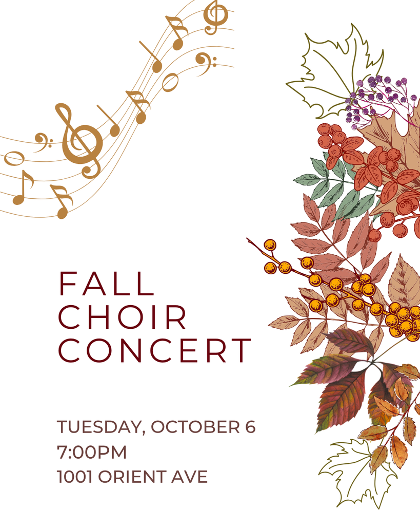 Fall Choir Concert