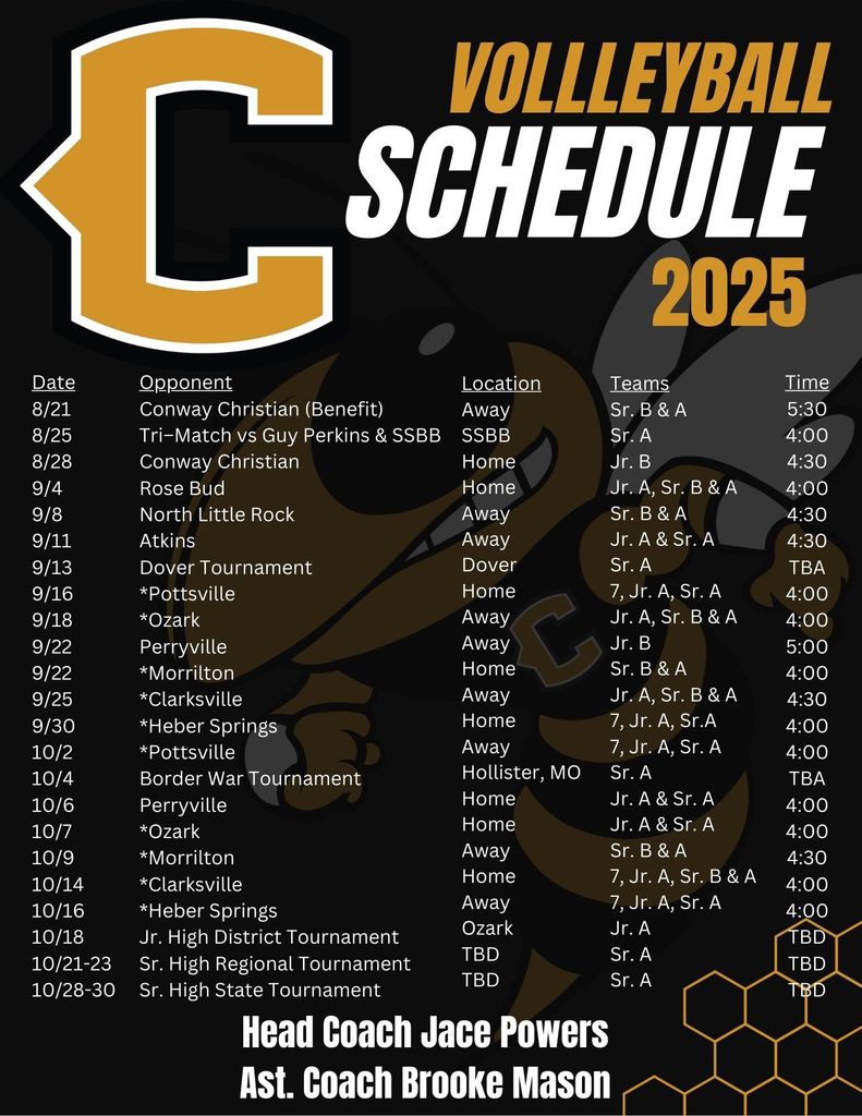 Volleyball Schedule