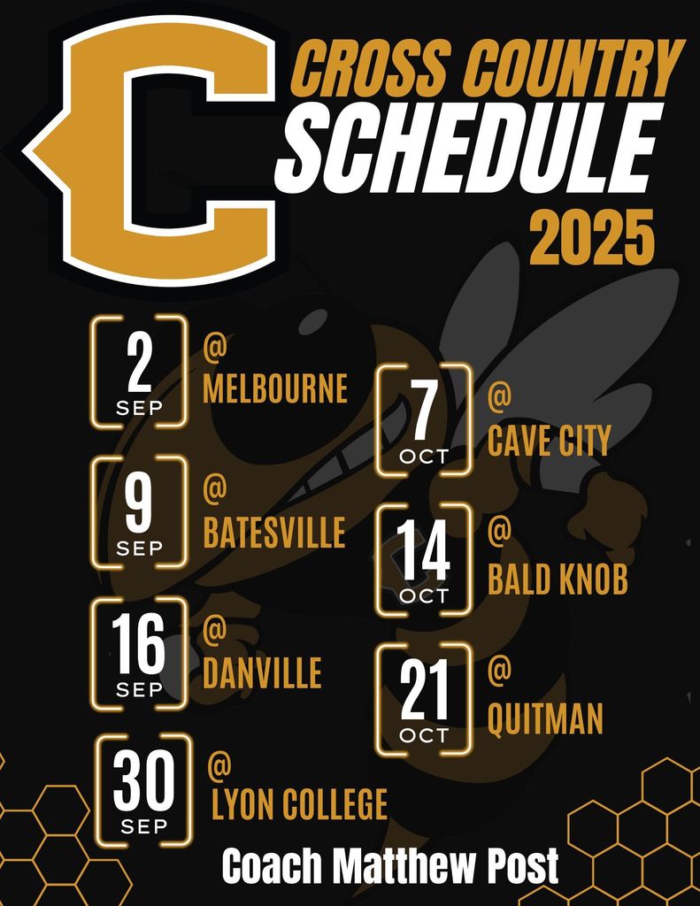 Cross Country Schedule