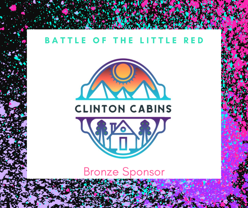 CLinton cabins logo on a graphic
