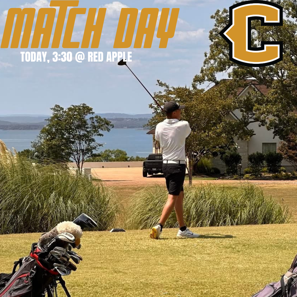 Golf game day graphic
