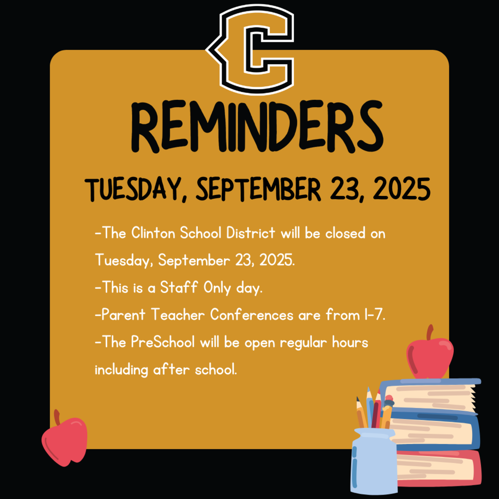 list of reminders on a graphic with applese