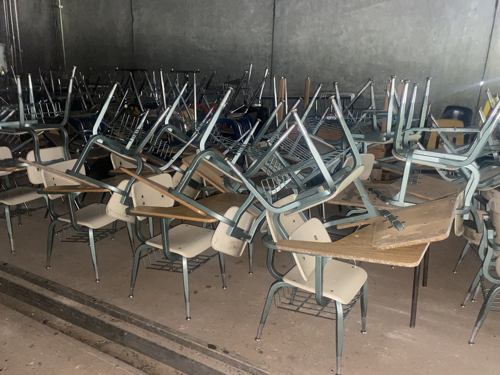 old desks