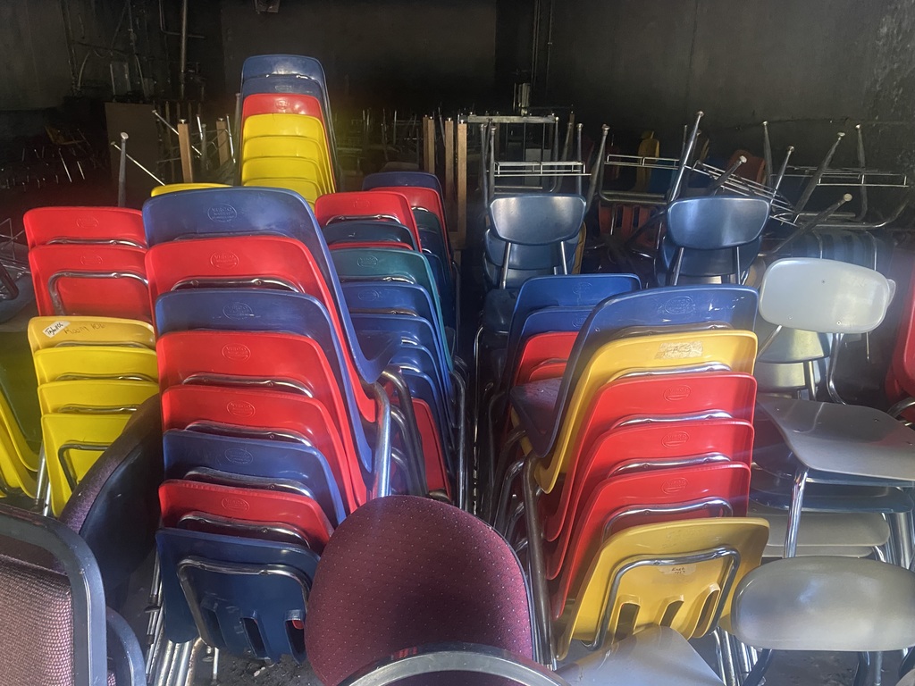 cafeteria chairs