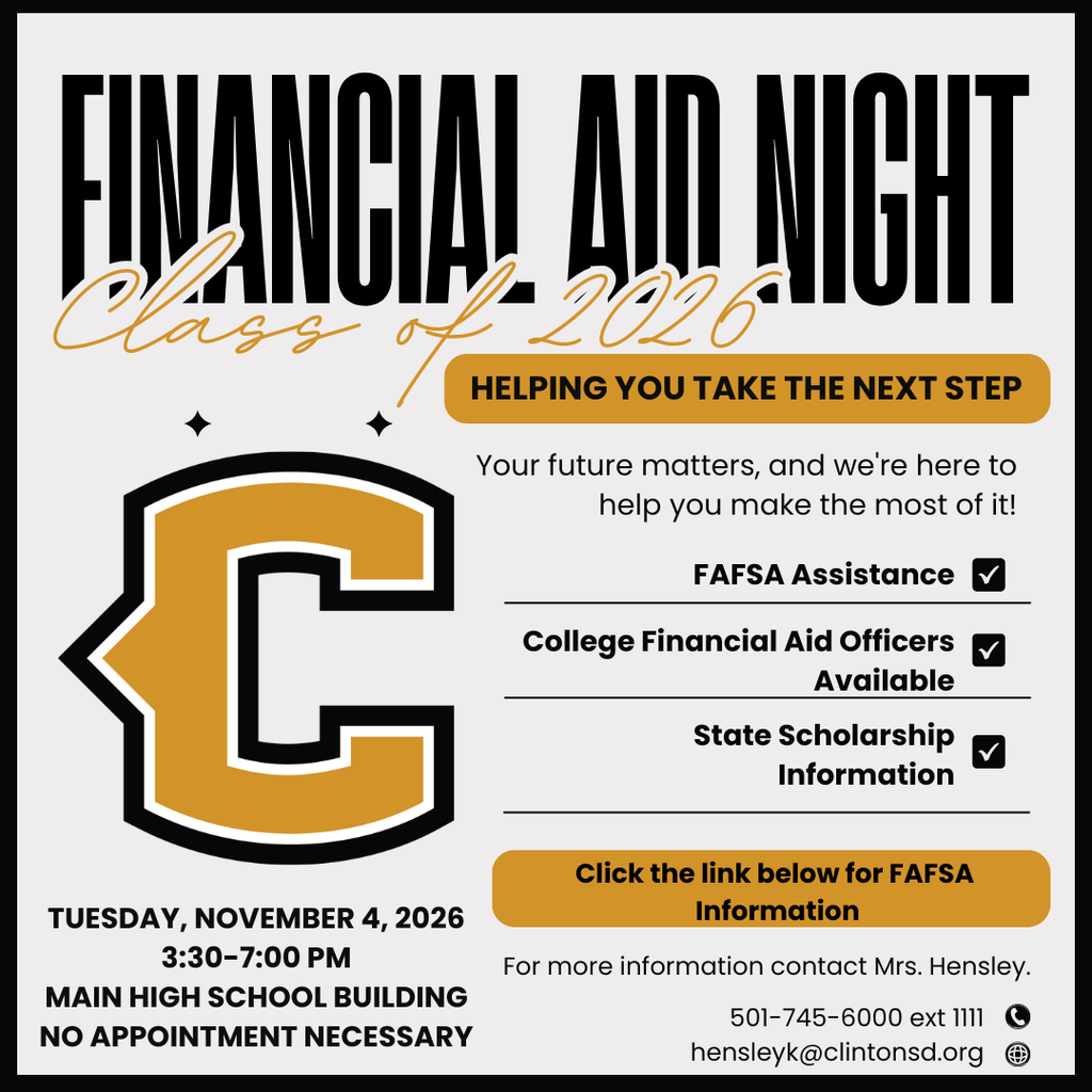 financial aid night graphic