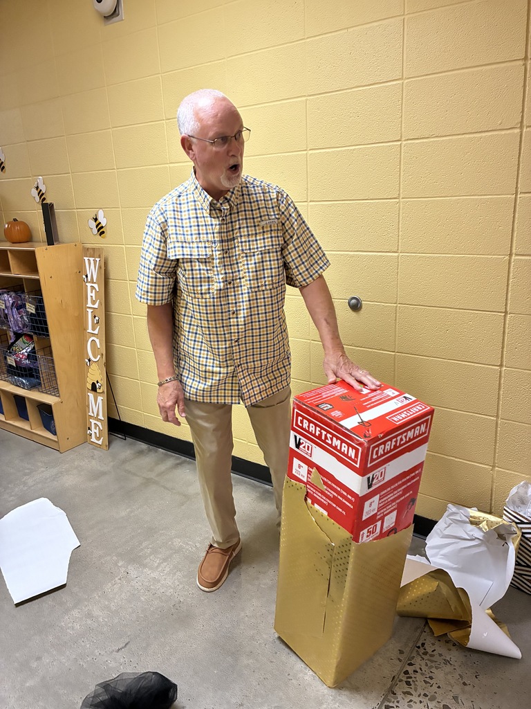 old man with a gift