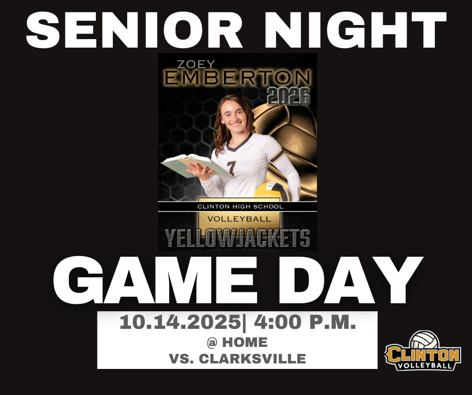 senior night game day graphic