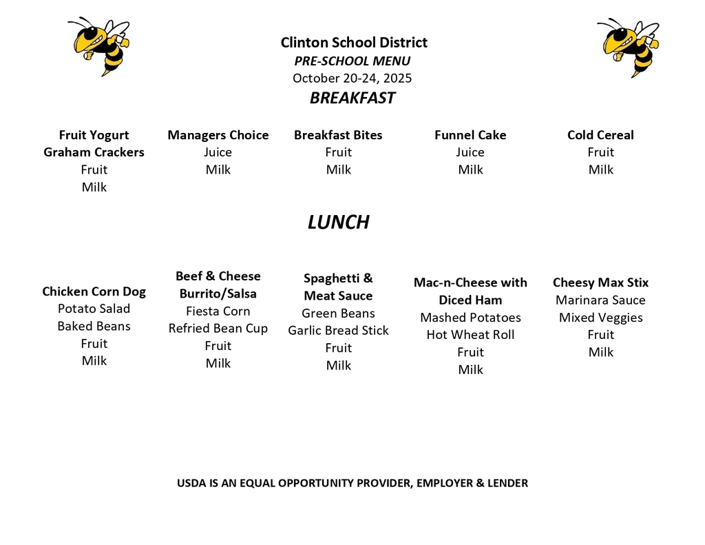 Lunch Menu