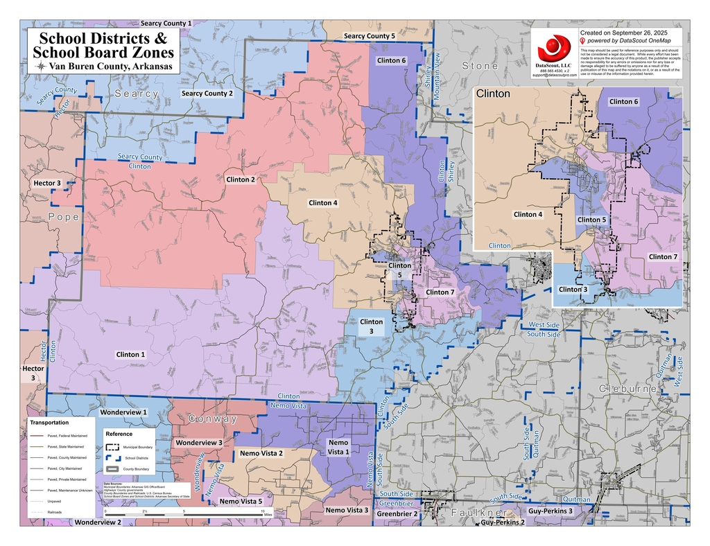 map of school district zones