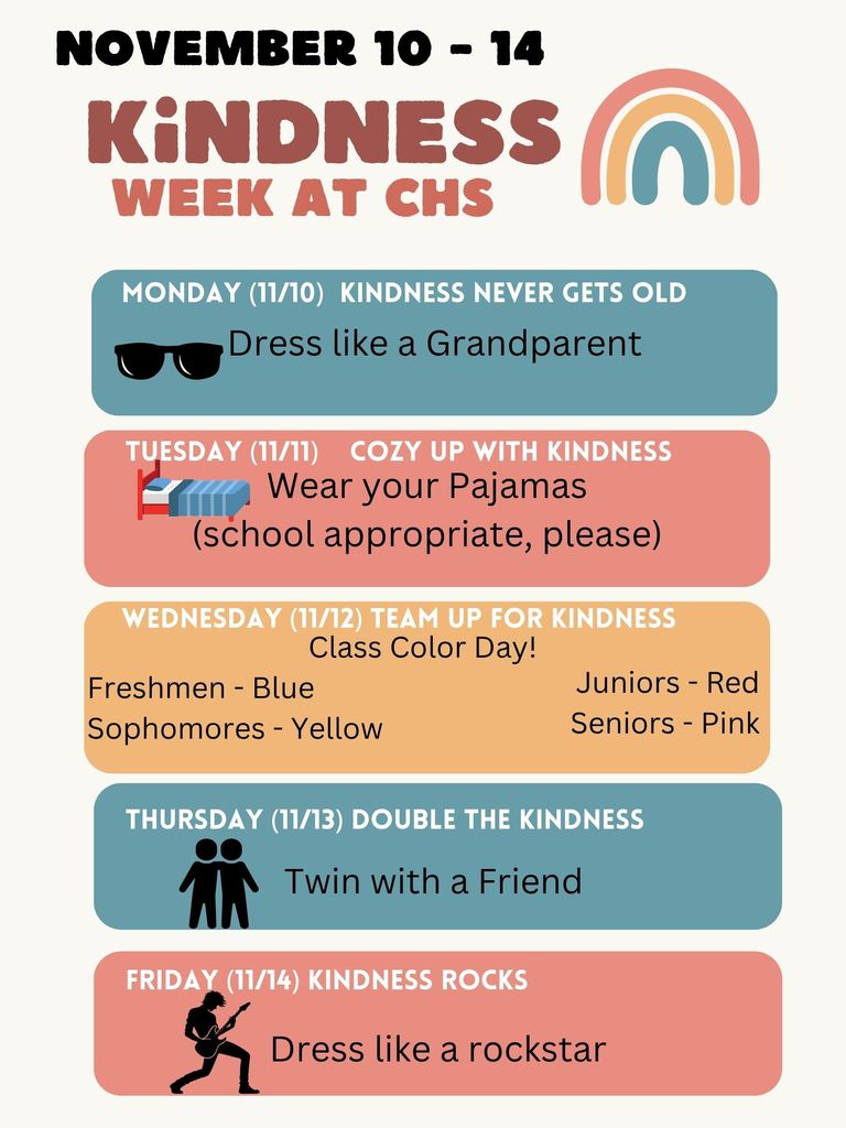kindness week at chs