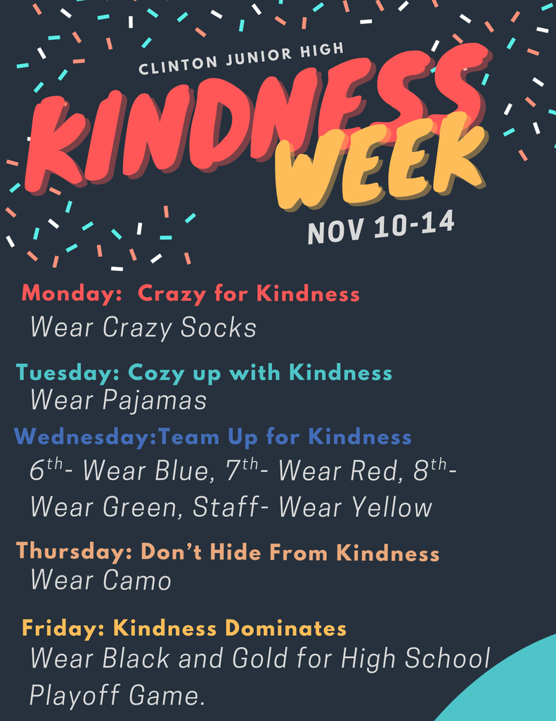 kindness week at cjhs