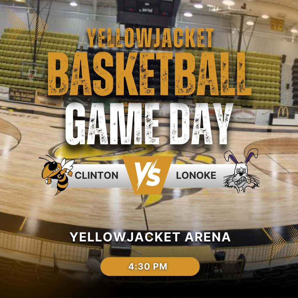 picture of the arena on a game day graphic