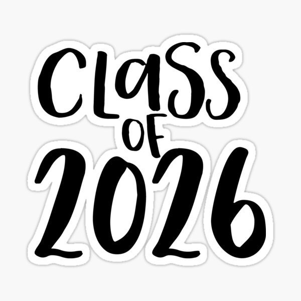 words that say class of 2026