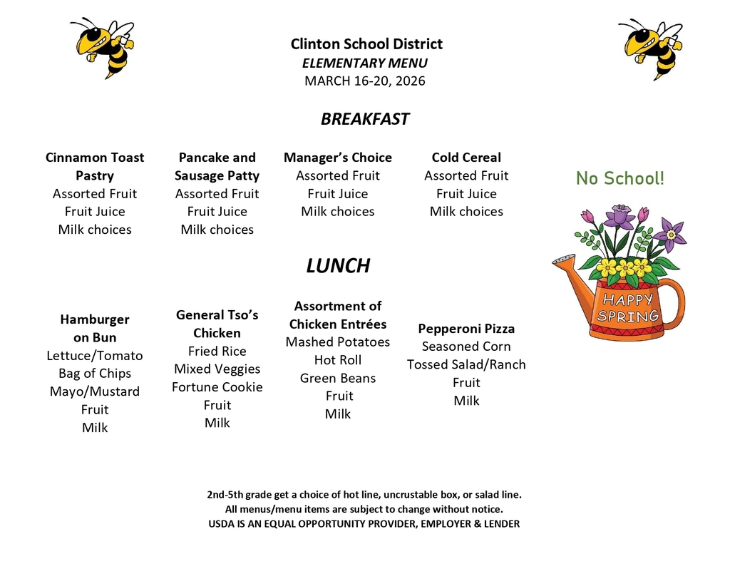 lunch menu