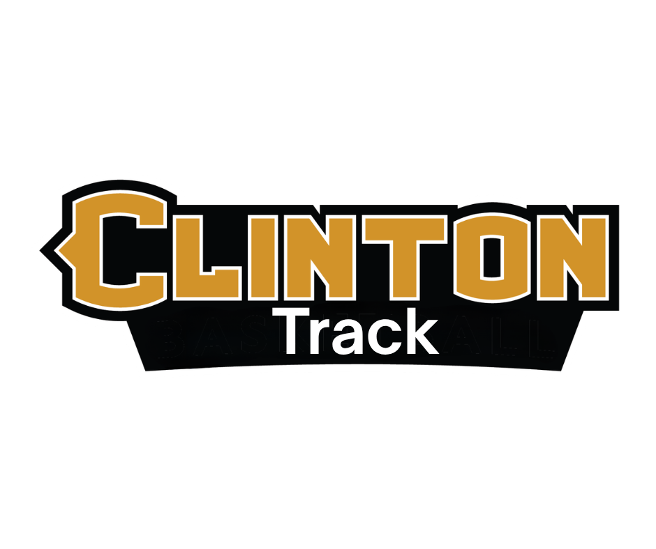 clinton track nameplate