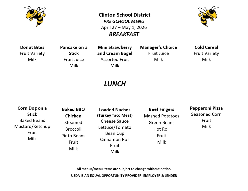 lunch menu