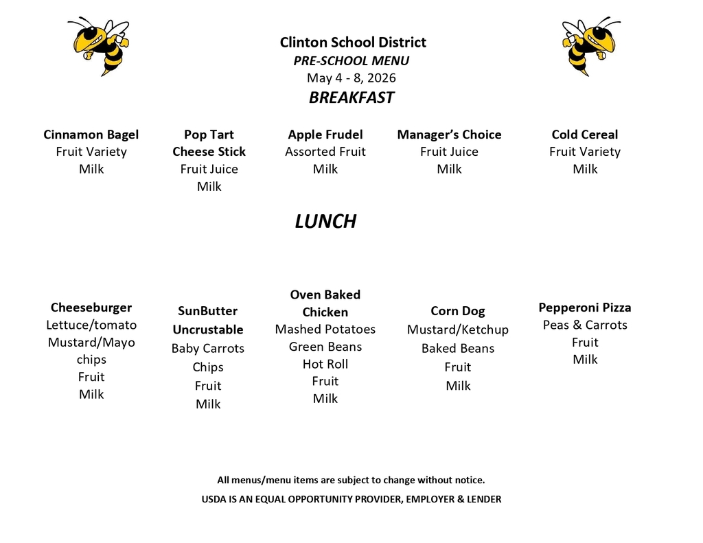 lunch menu