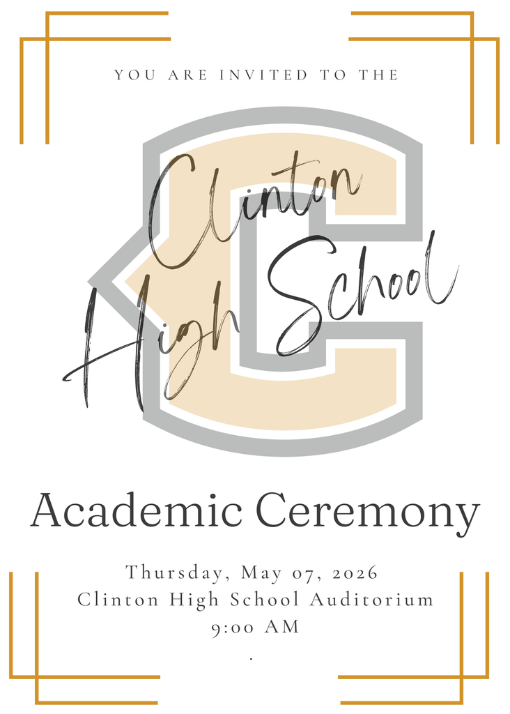 academic ceremony invitation